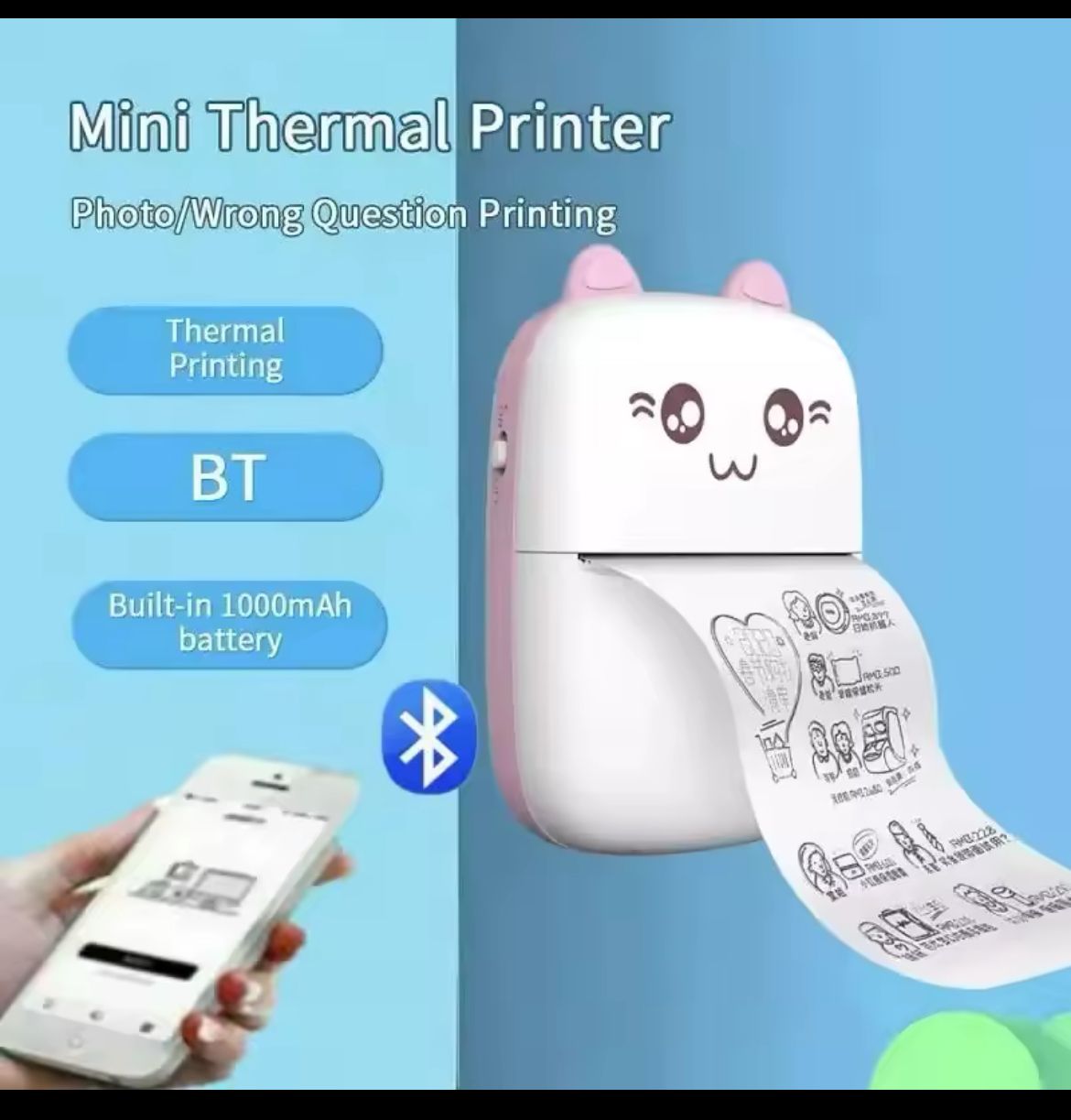 Mini Impresora Portatil Termica