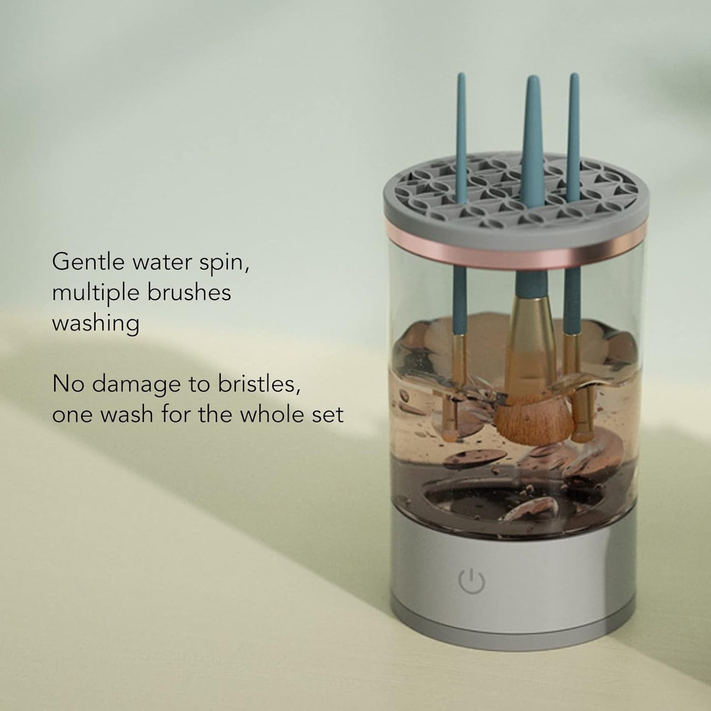 Limpiador Eléctrico Brochas Maquillaje