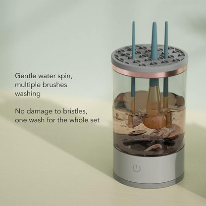 Limpiador Eléctrico Brochas Maquillaje